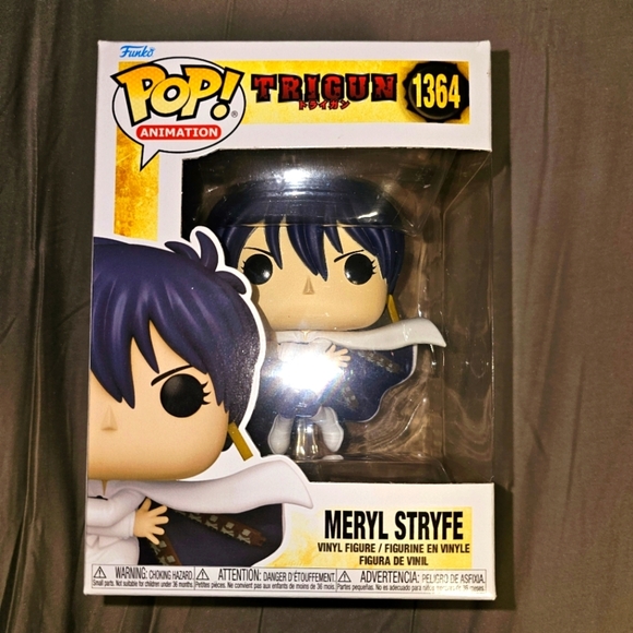 Trigun Anime/Manga Meryl Stryfe Vinyl POP Figure Toy #1364 FUNKO NIB NEW - Picture 1 of 3